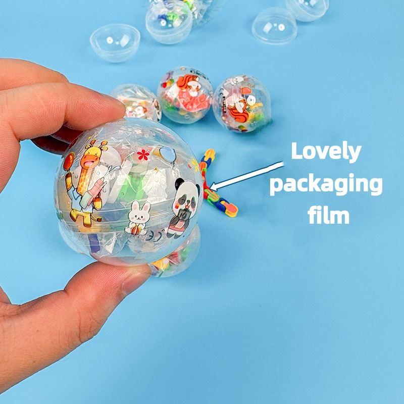 100pcs/bag 50mm capsule ball m - Prize Capsule Toy Machine 评论和价格