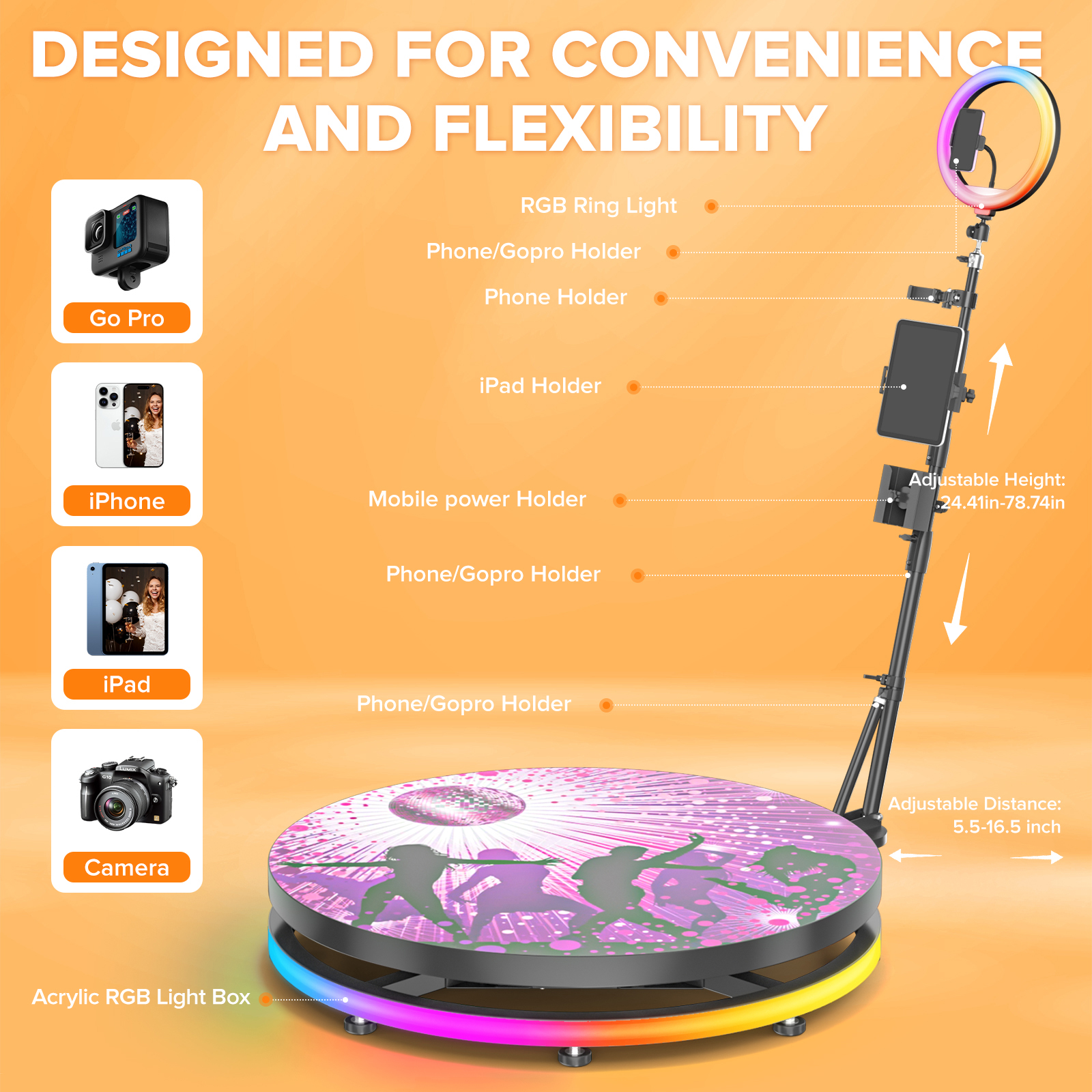360 Photo Booth For Wedding Pa - Photo Booth Machine 评论和价格