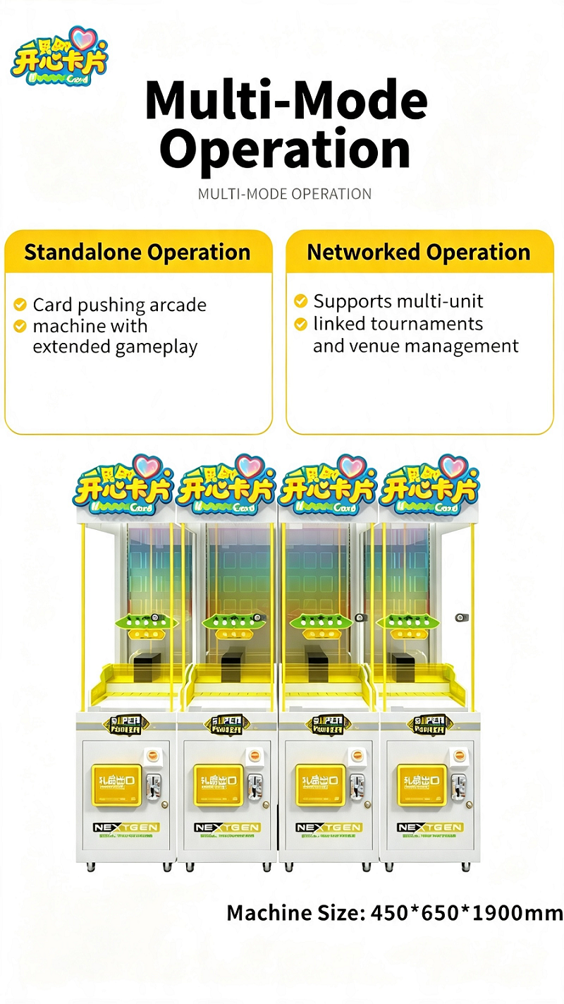 Push Card Coin Operated Arcade - Ticket Redemption Machine 评论和价格
