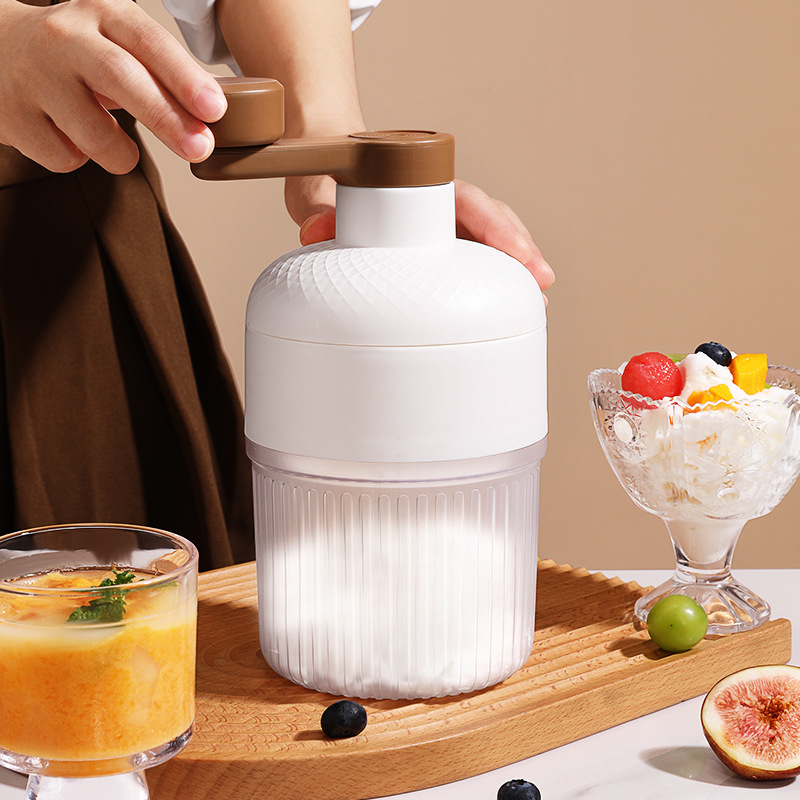 Portable Manual Shaved Ice Mak - Slushie Machine Vending 评论和价格