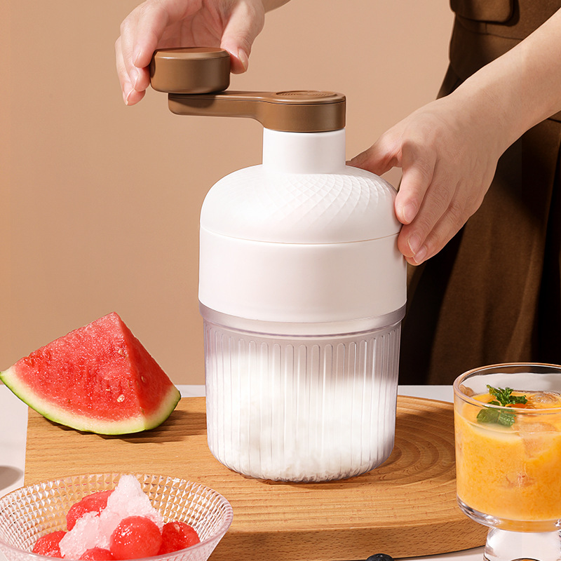 Portable Manual Shaved Ice Mak - Slushie Machine Vending 评论和价格