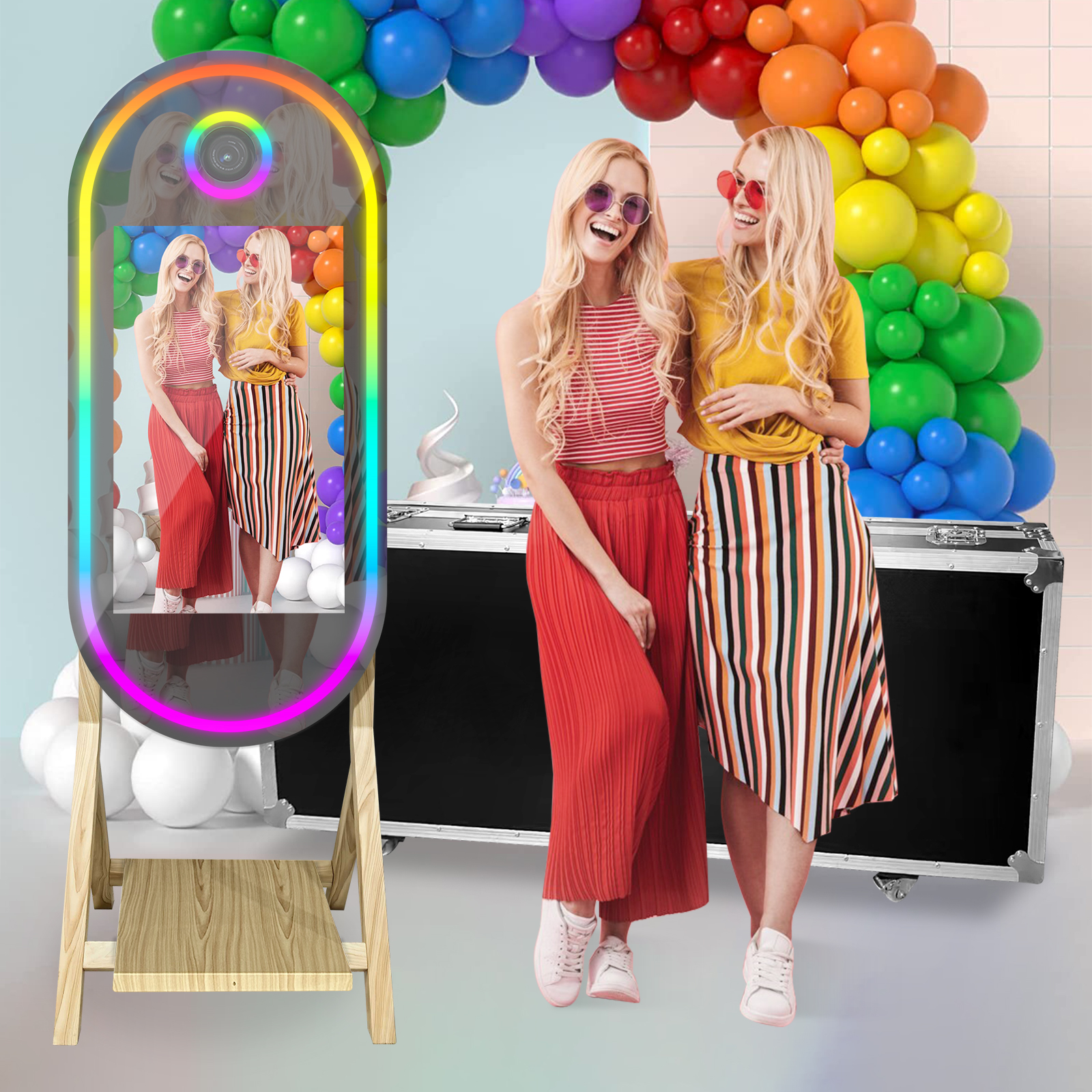 Magic Mirror Photo Booth with  - Photo Booth Machine 评论和价格