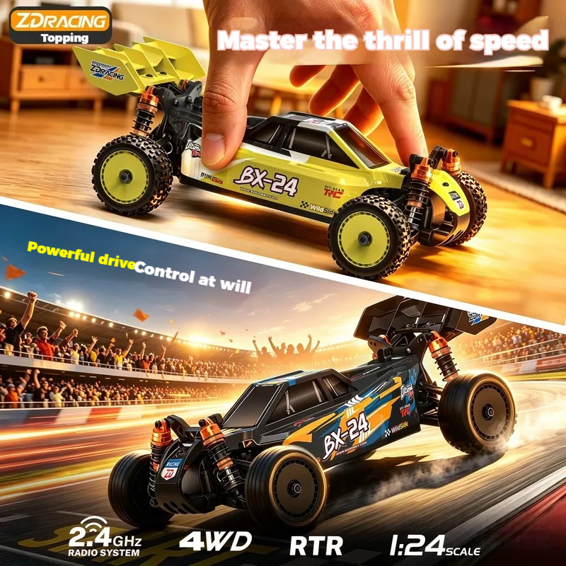 Zd Racing 1/24 Bx 24 4wd Brush - Racing Arcade Cabinet 评论和价格