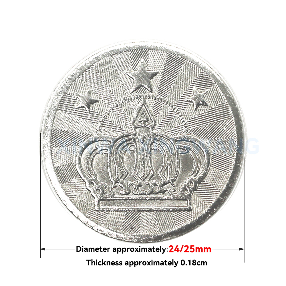 100PCS  Coins Tokens Stainless - Arcade Games Vending 评论和价格