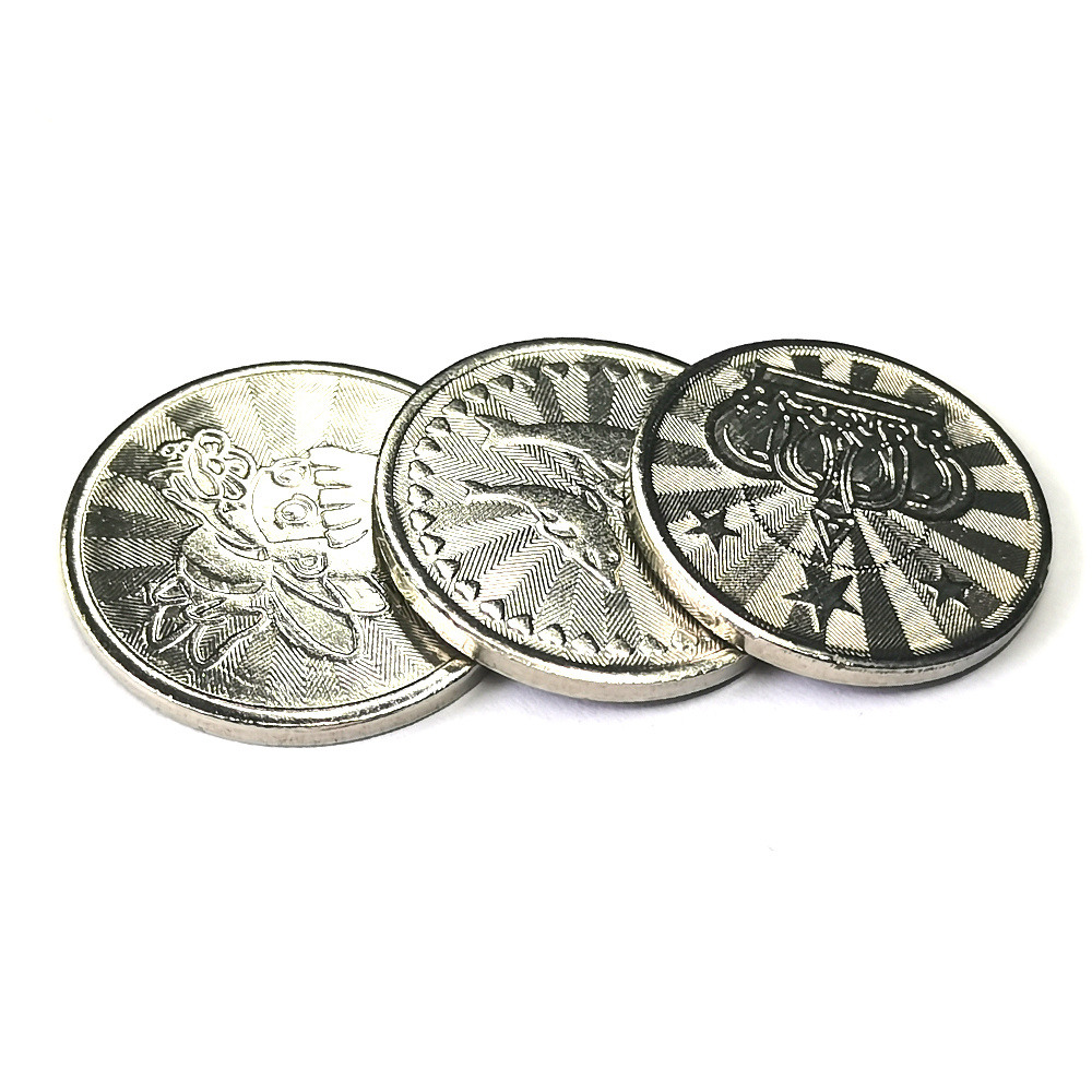 100PCS  Coins Tokens Stainless - Arcade Games Vending 评论和价格