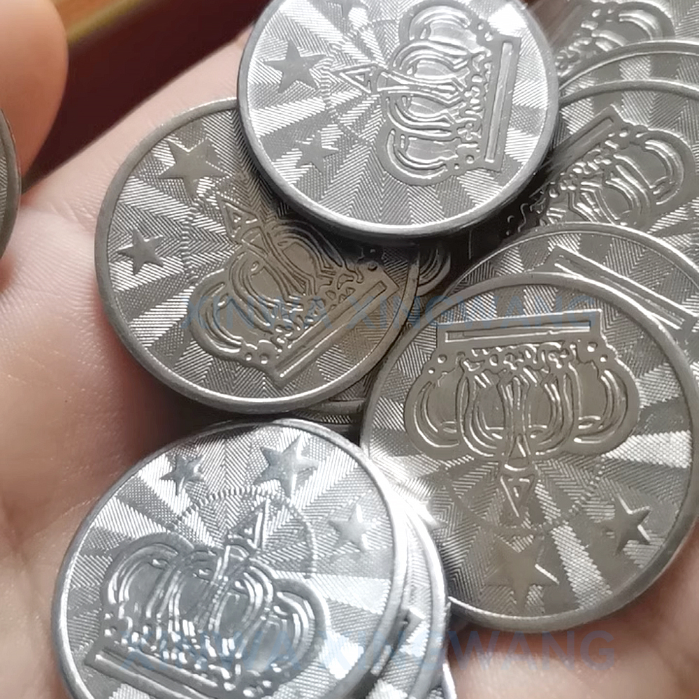 100PCS  Coins Tokens Stainless - Arcade Games Vending 评论和价格