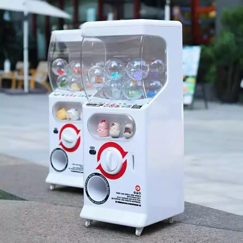 New Coin-Operated Gashapon Mac - Prize Capsule Toy Machine 评论和价格