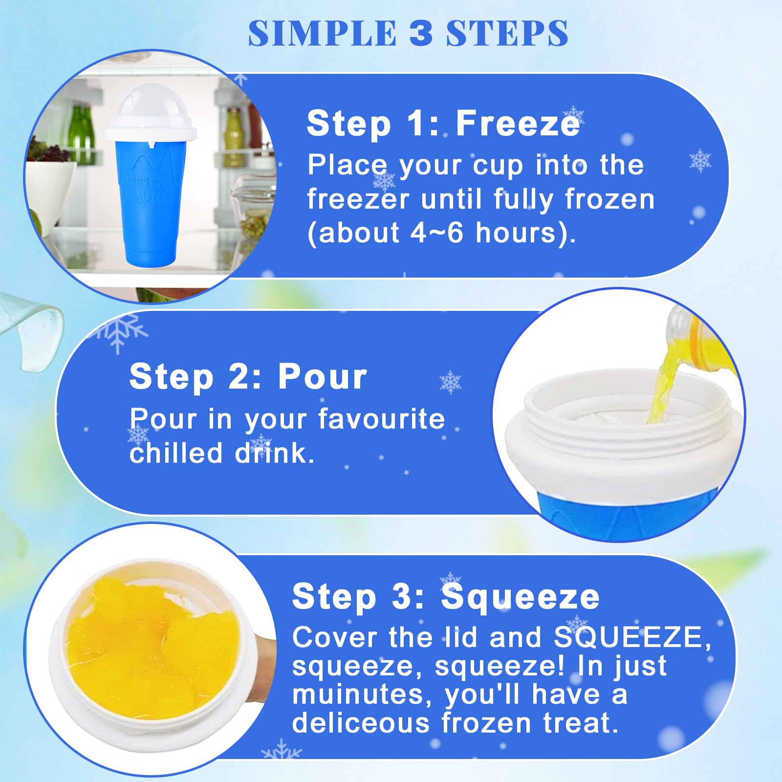 Slushie Cup DIY Magic Slushy M - Slushie Machine Vending 评论和价格