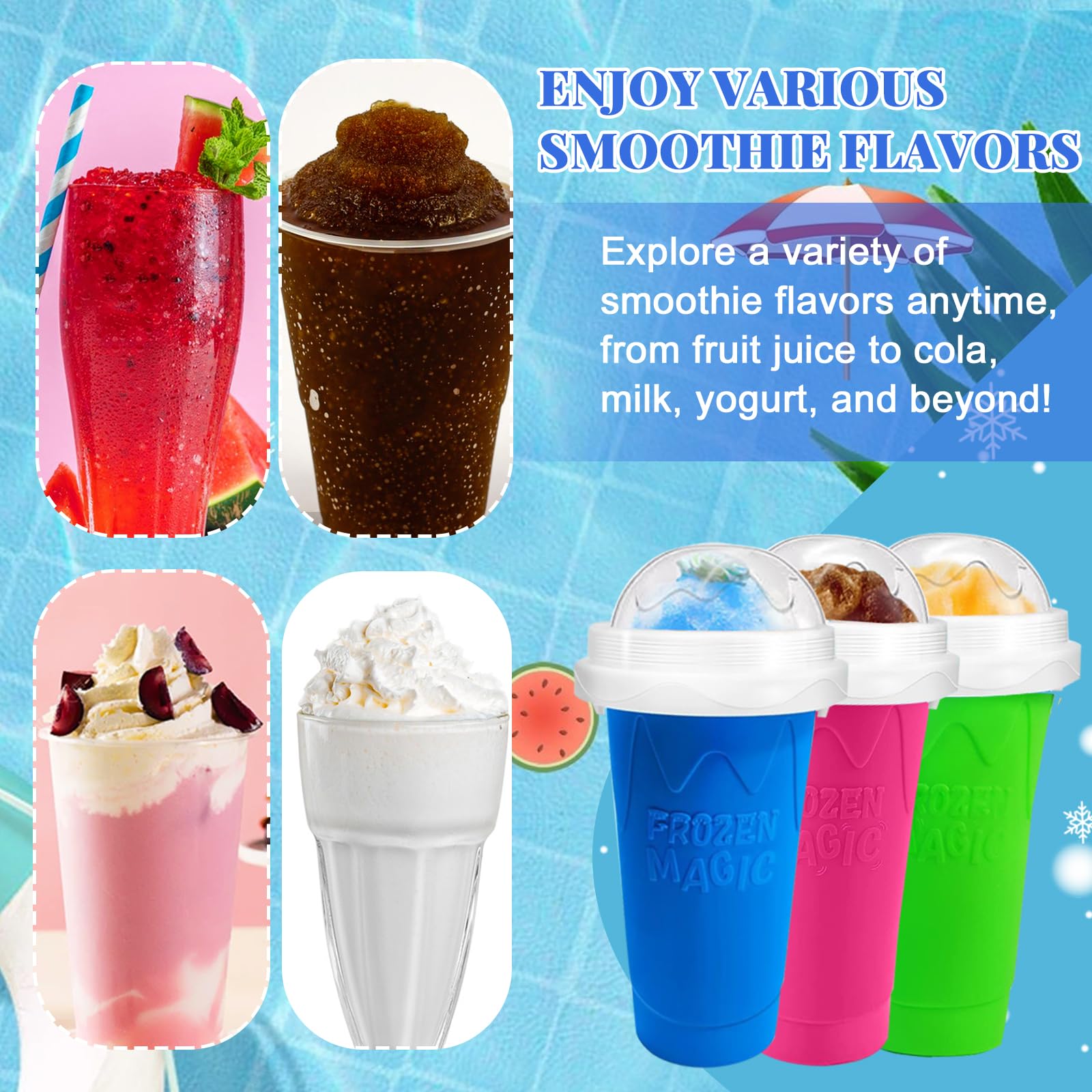 Slushie Cup DIY Magic Slushy M - Slushie Machine Vending 评论和价格