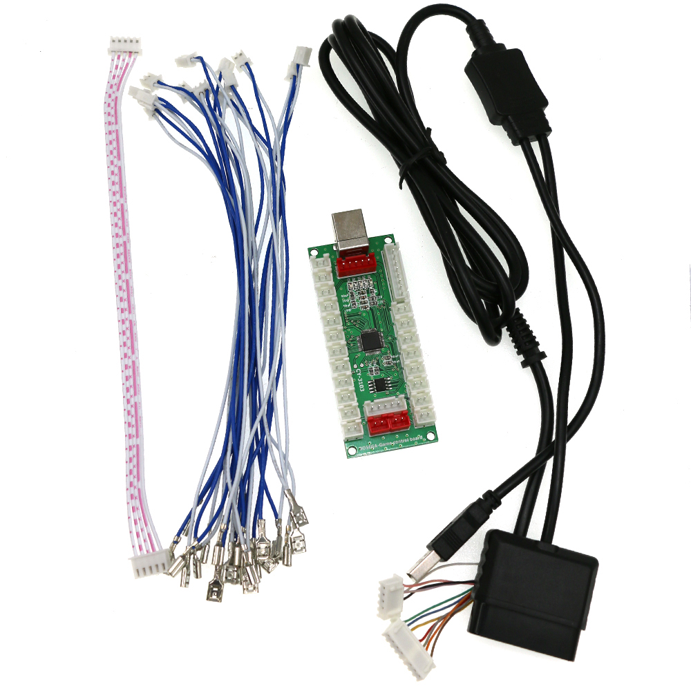 PC - PS2 - PS3 3 In 1 USB To J - Arcade Button Pcb 评论和价格