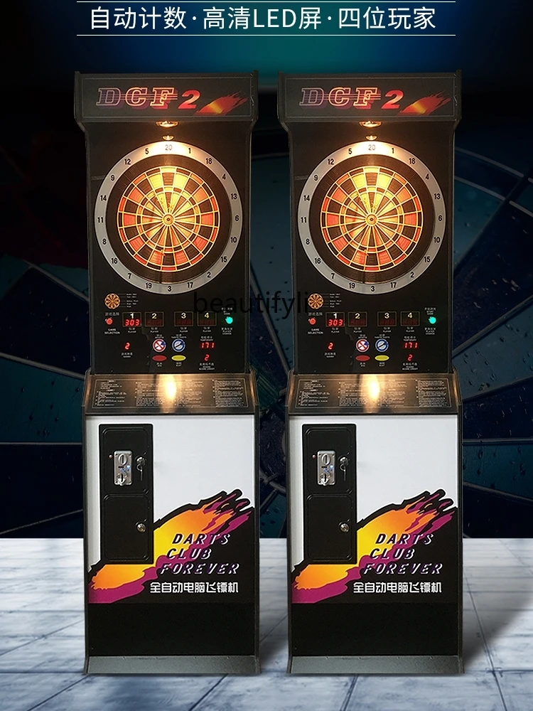 Automatic Computer Vertical Ca - Electronic Dartboard Cabinet 评论和价格