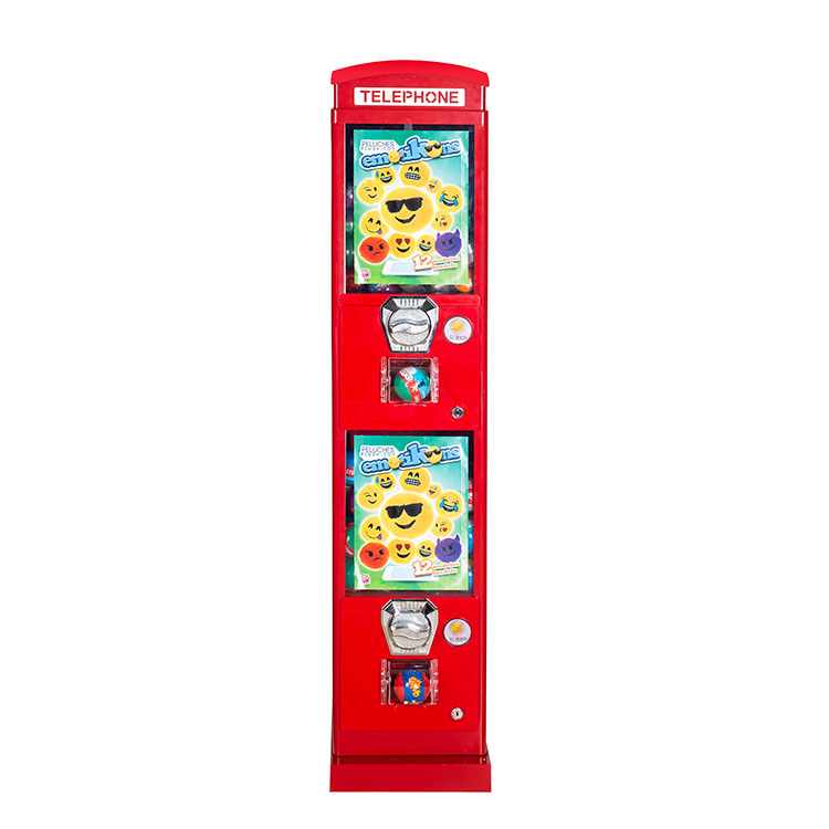*Red Phone Booth Design Metal  - Candy Vending Machine 评论和价格