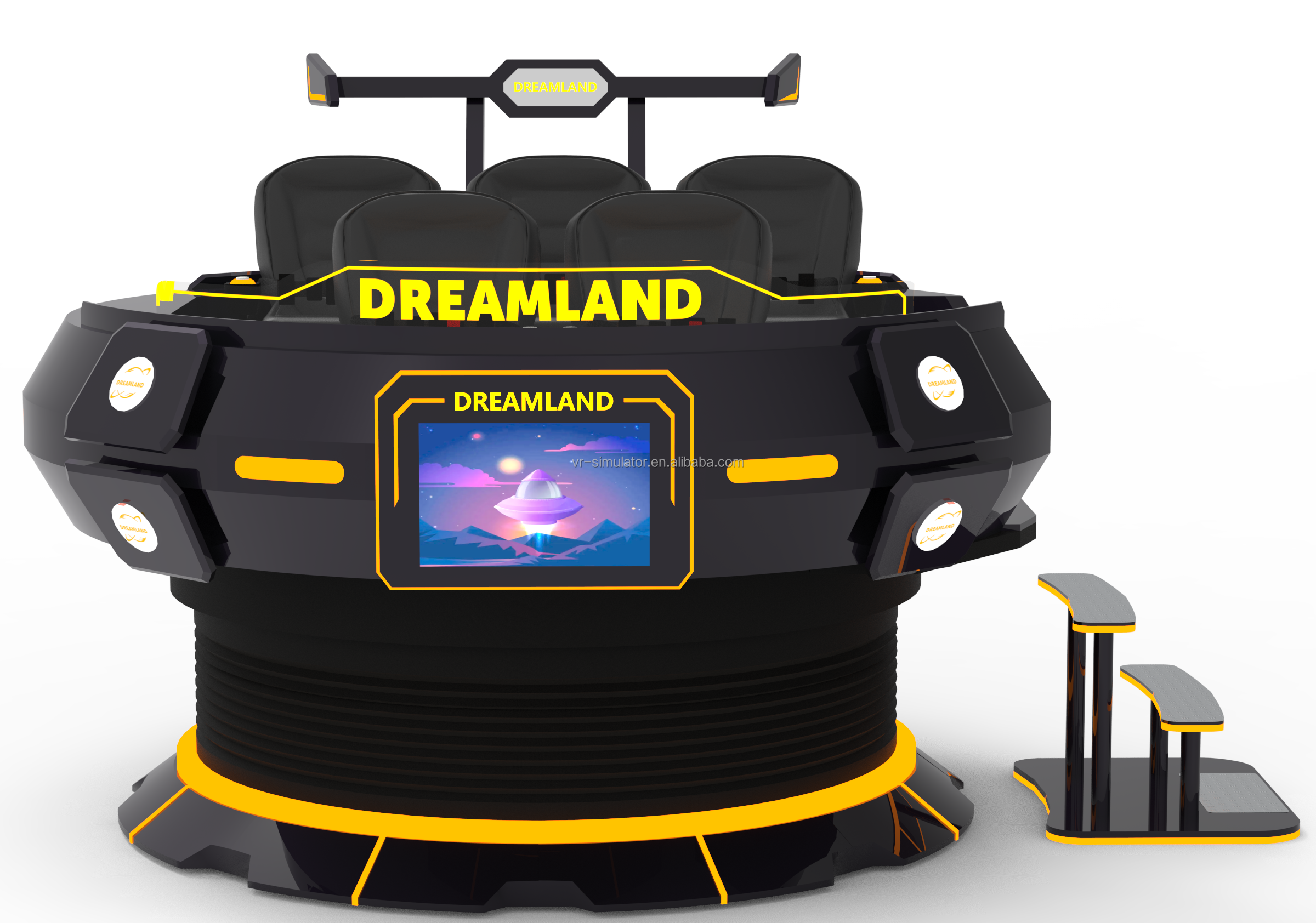 Dreamland 9d Vr Glasses Cabin  - 9D Vr Simulator 评论和价格