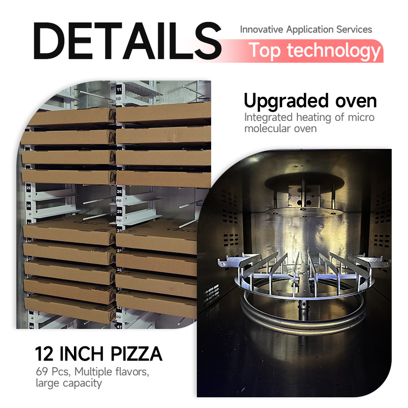 Wholesale Automated Hot Pizza  - Vending Machine Qr Code 评论和价格