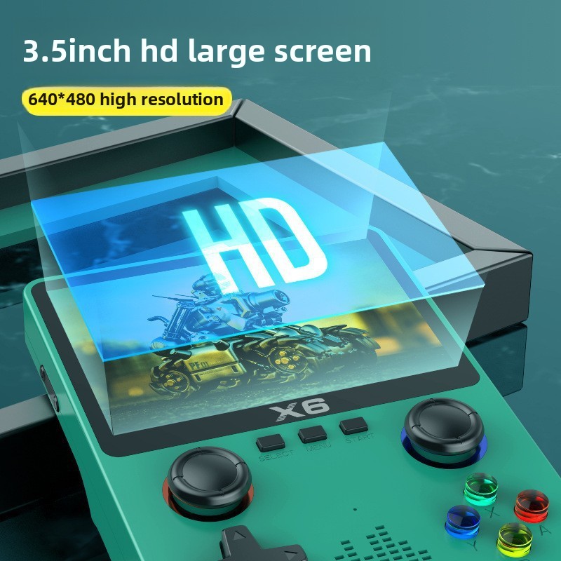 X6 game console handheld emula - Joystick Arcade Parts 评论和价格