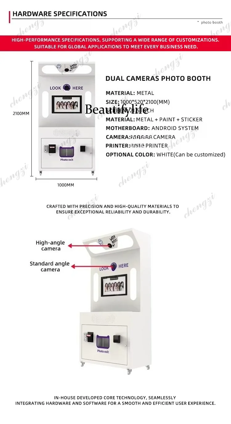 HR  Professional Photo Booth M - Photo Booth Machine 评论和价格