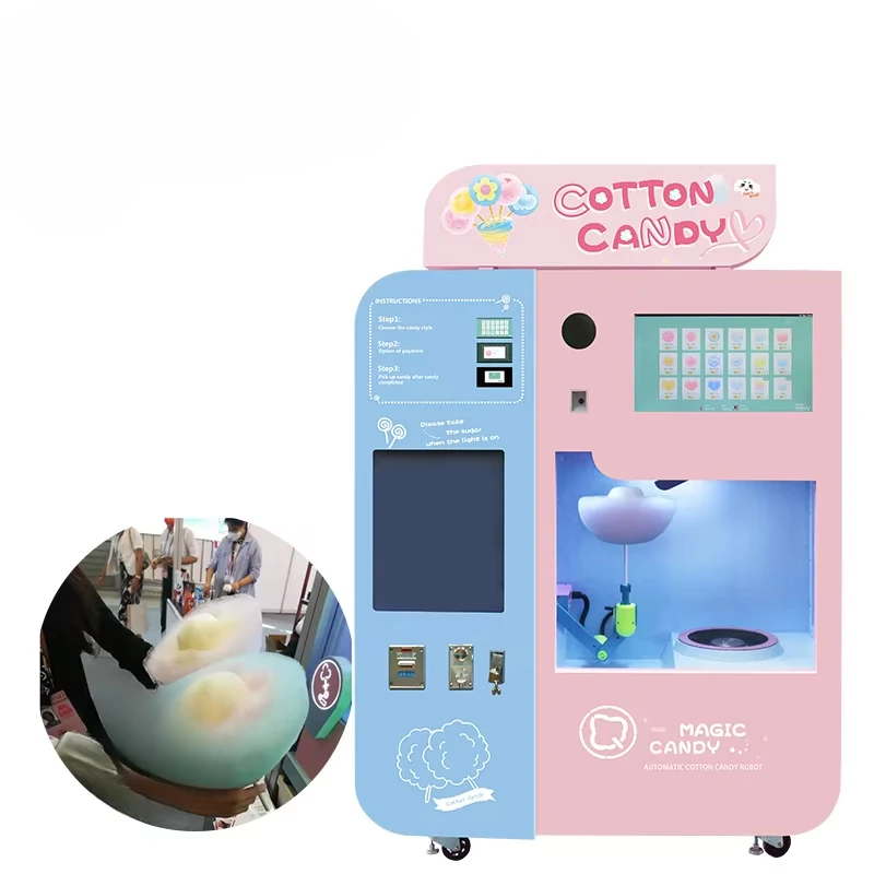 Customized Cotton Candy Vendin - Candy Vending Machine 评论和价格