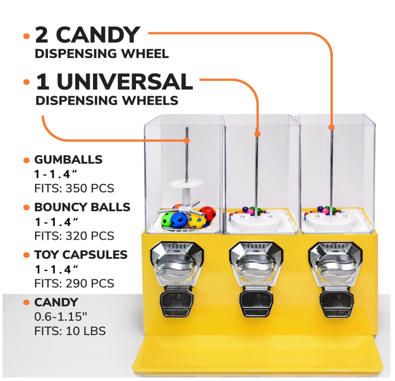 2025 Popular Deer Three-in-One - Candy Vending Machine 评论和价格