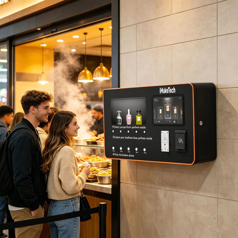 Self-service Perfume Spray Ven - Vending Machine Qr Code 评论和价格