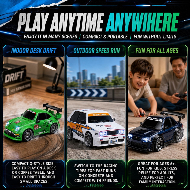 1:24 High Speed RC Drift Car 2 - Racing Arcade Cabinet 评论和价格