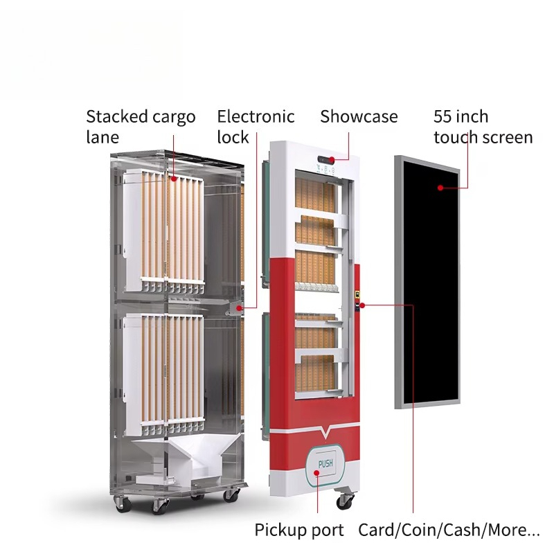 Customizable Vending Bar Outdo - Vending Machine Qr Code 评论和价格