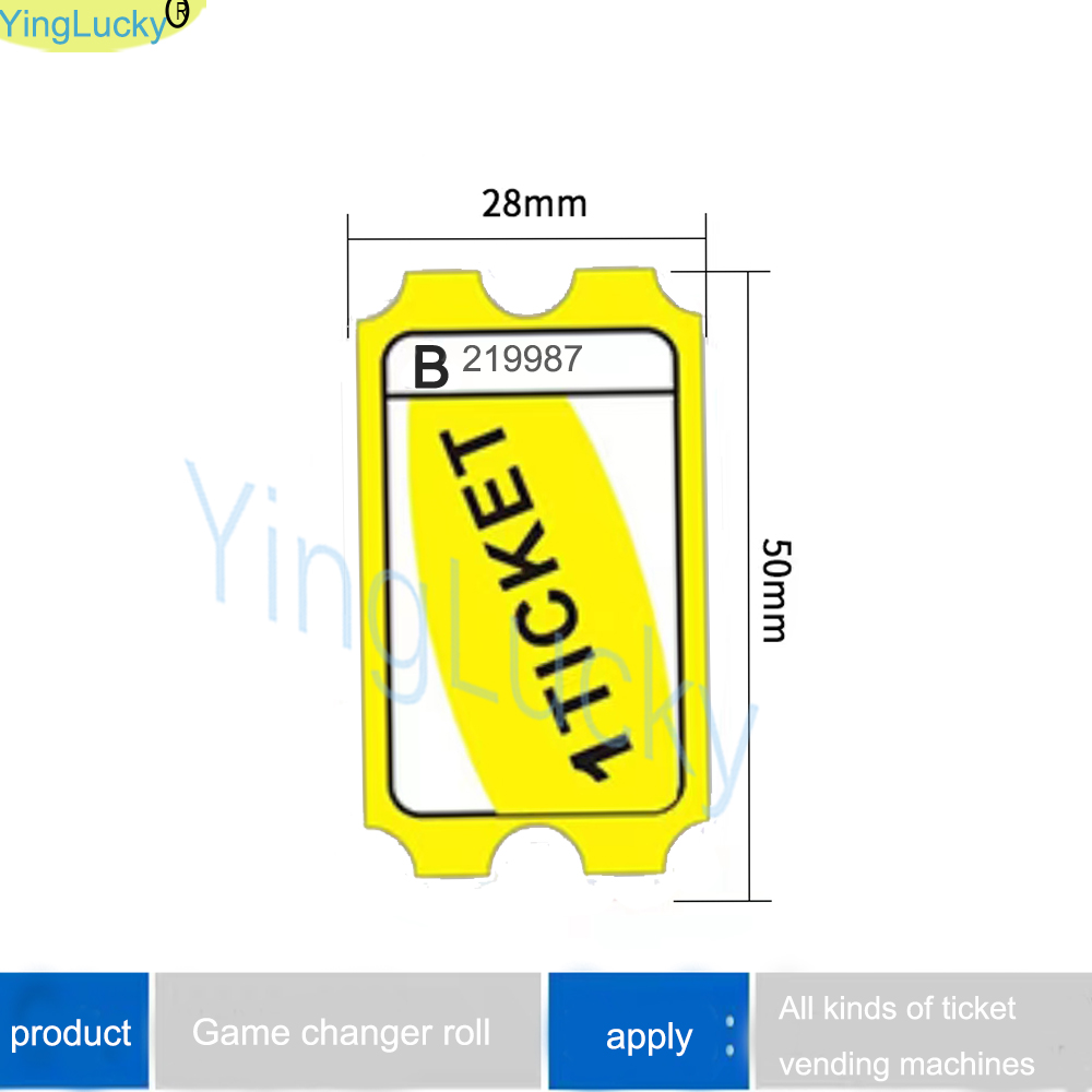 2000 Pcs/Lot Arcade Lottery Pa - Ticket Redemption Machine 评论和价格