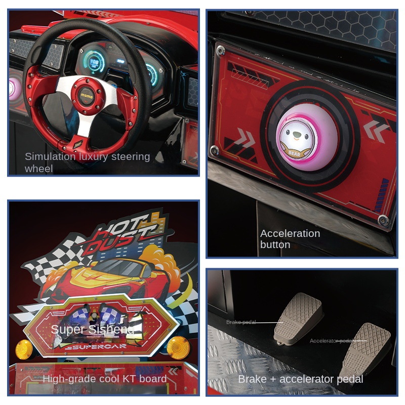 Coin Operated Arcade Game Mach - Racing Arcade Cabinet 评论和价格